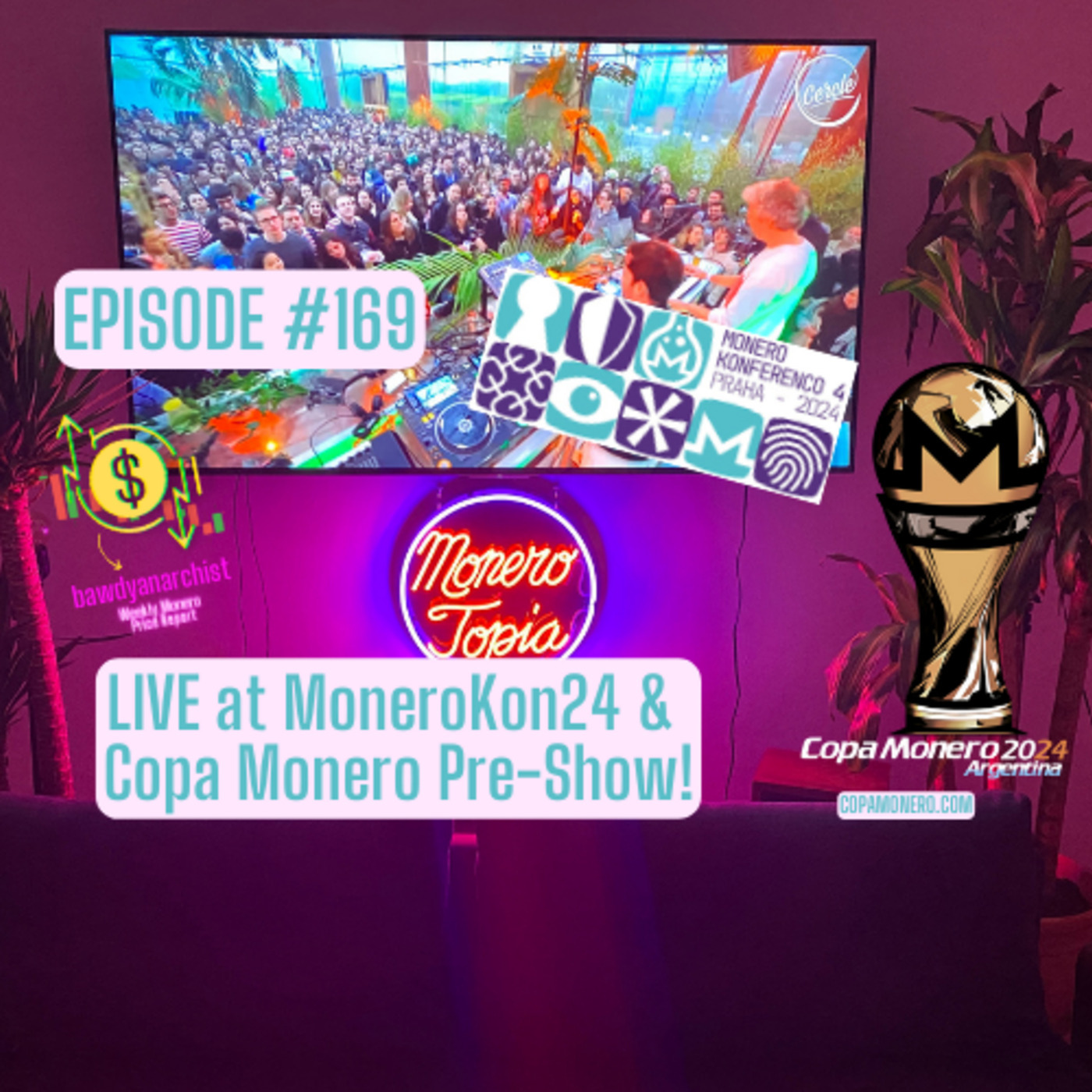 Monero Talk: LIVE at MoneroKon 2024 & Copa Monero Pre-Show, News & MUCH More! – Monero Talk
