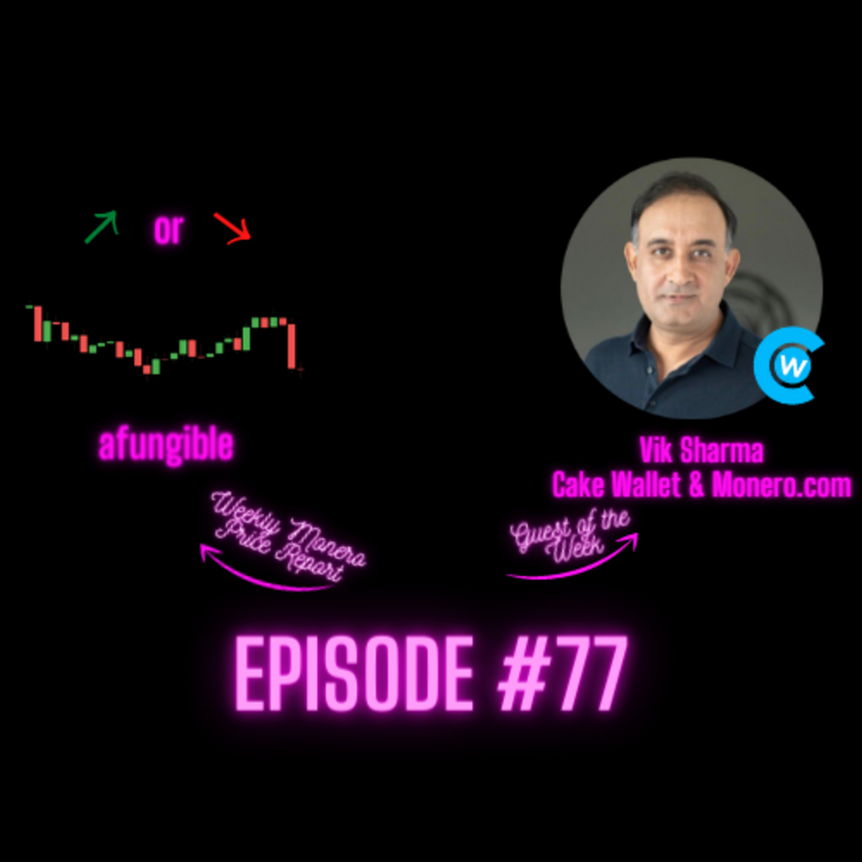 Weekly XMR Price Report, Vik chats about Cake Pay, Artic Mine joins us & MORE! Epi #77