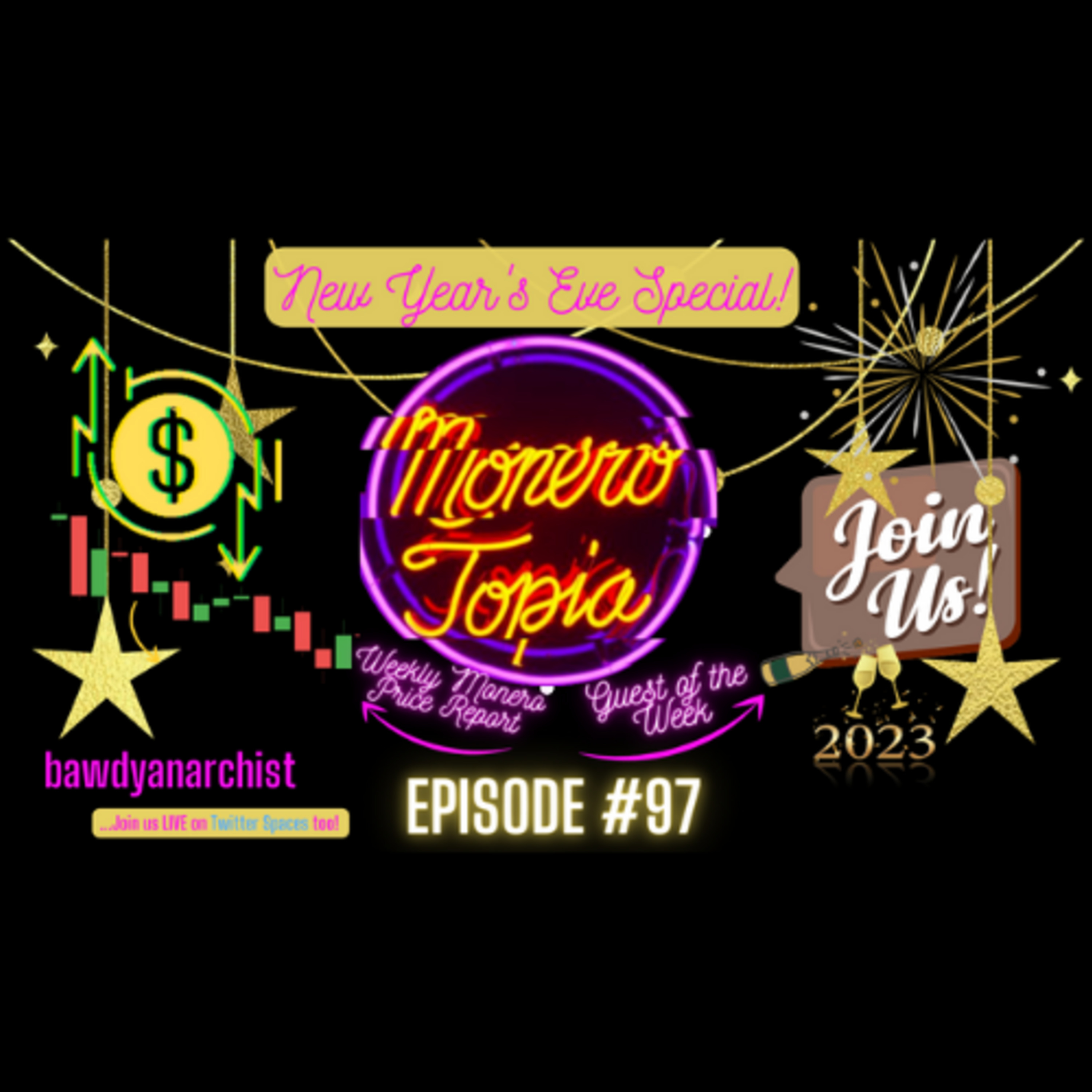 New Year’s Eve Monerotopia Celebration! Monero Price Report w/ Bawdy, XMR news & MORE! EPI #97