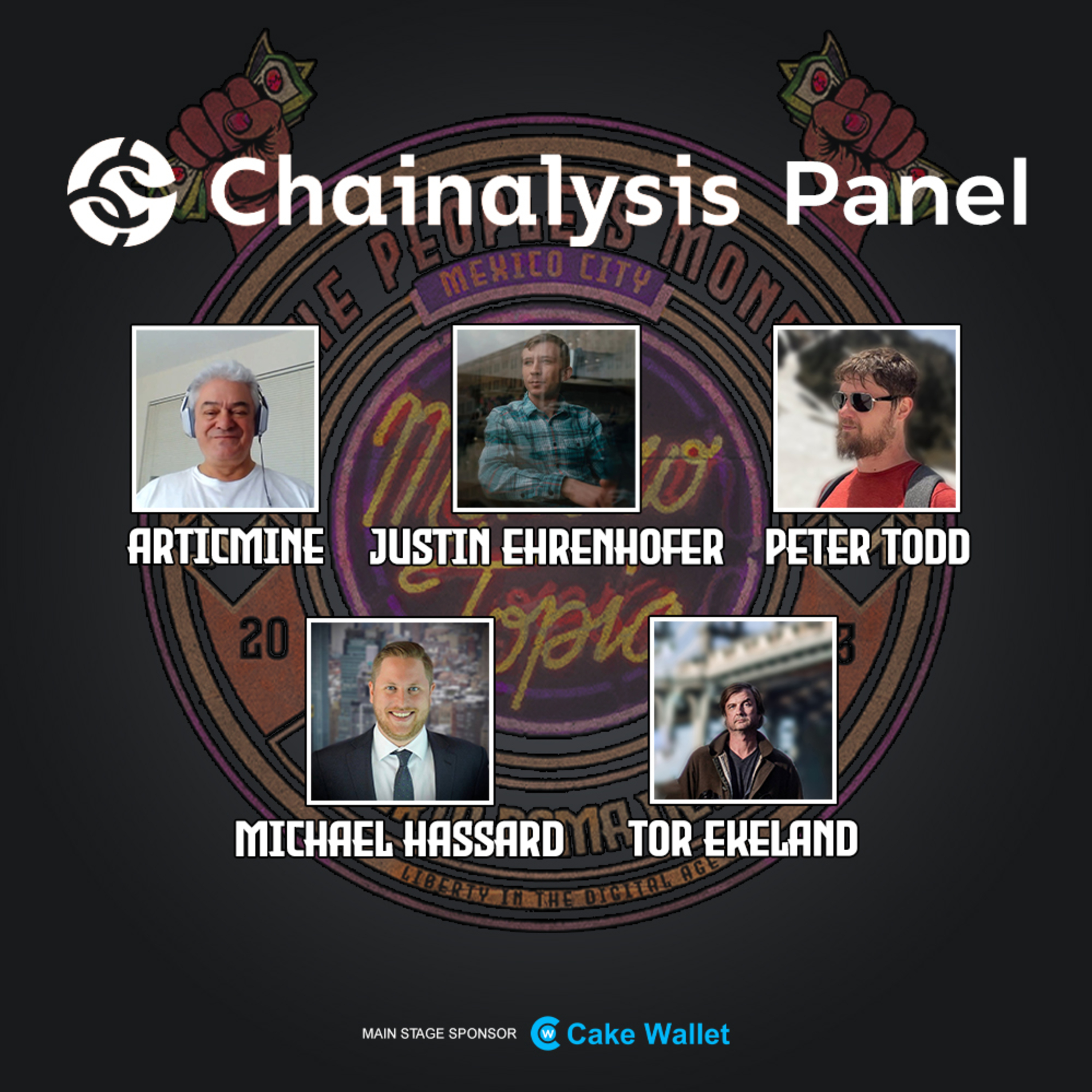Chainalysis Panel w/ ArticMine, Justin Ehrenhofer, Peter Todd, Michael Hassard & Tor Ekeland (Monerotopia23)