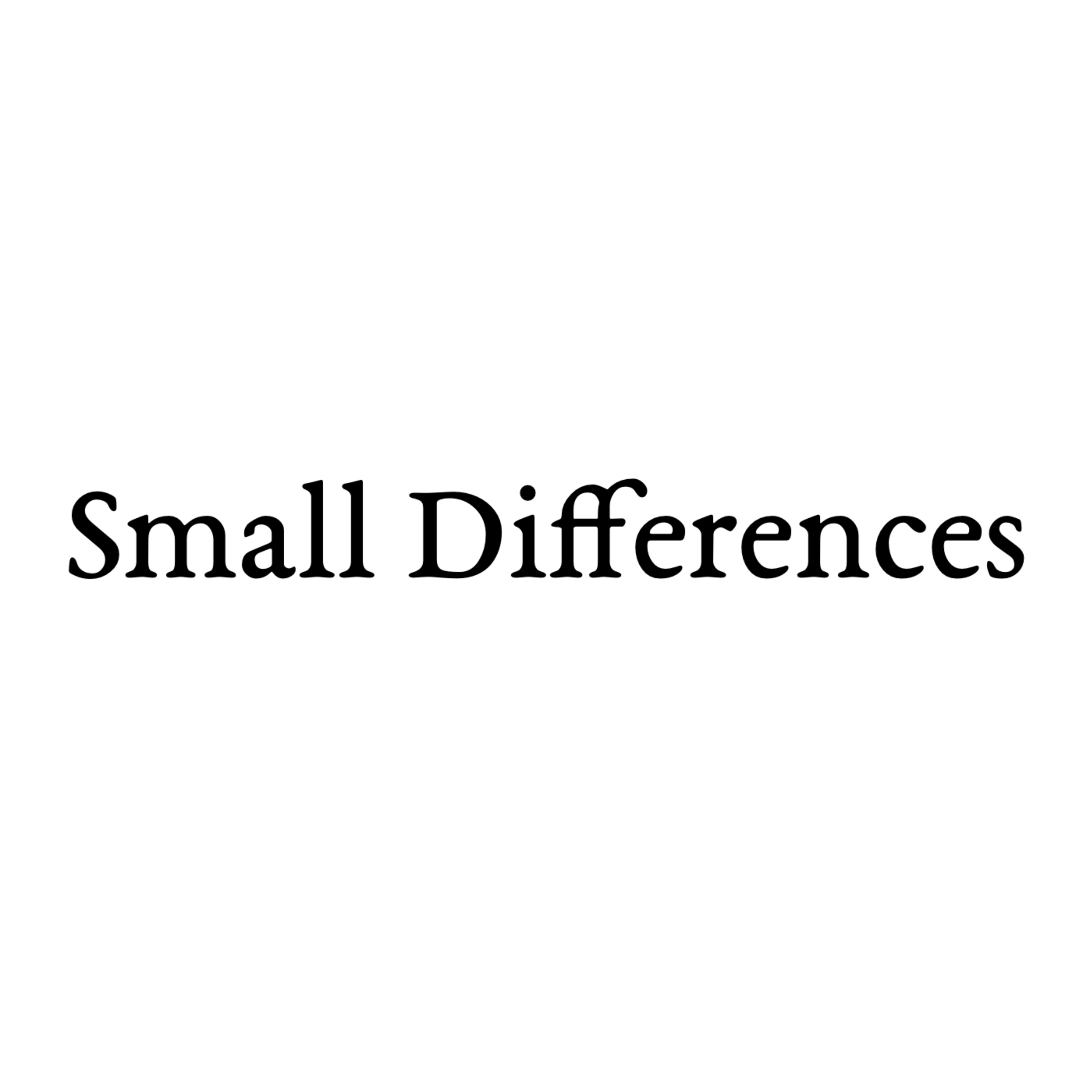 Small Difference Subtle Differences