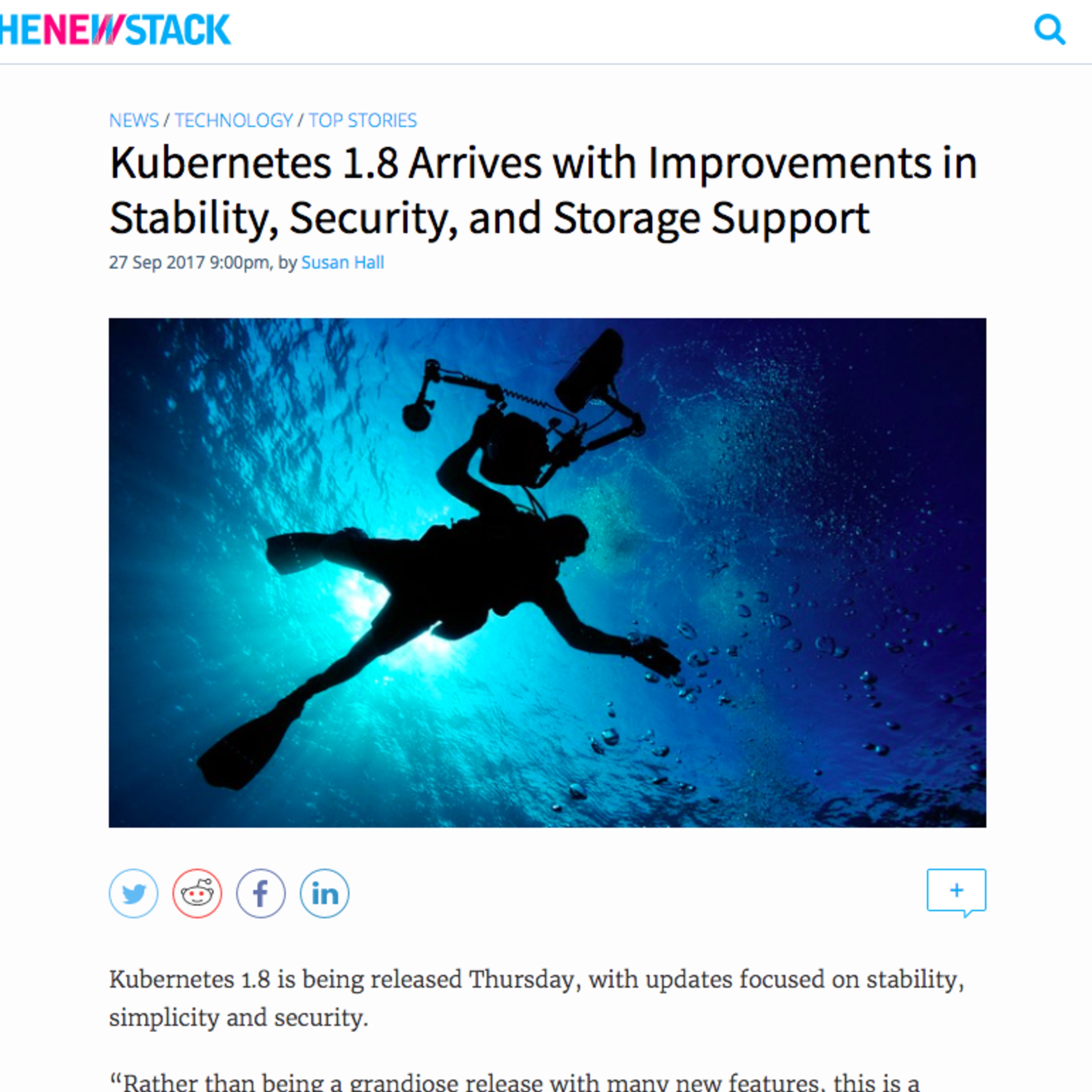 WHITE PAPER SPECIAL! Just another kubernetes article
