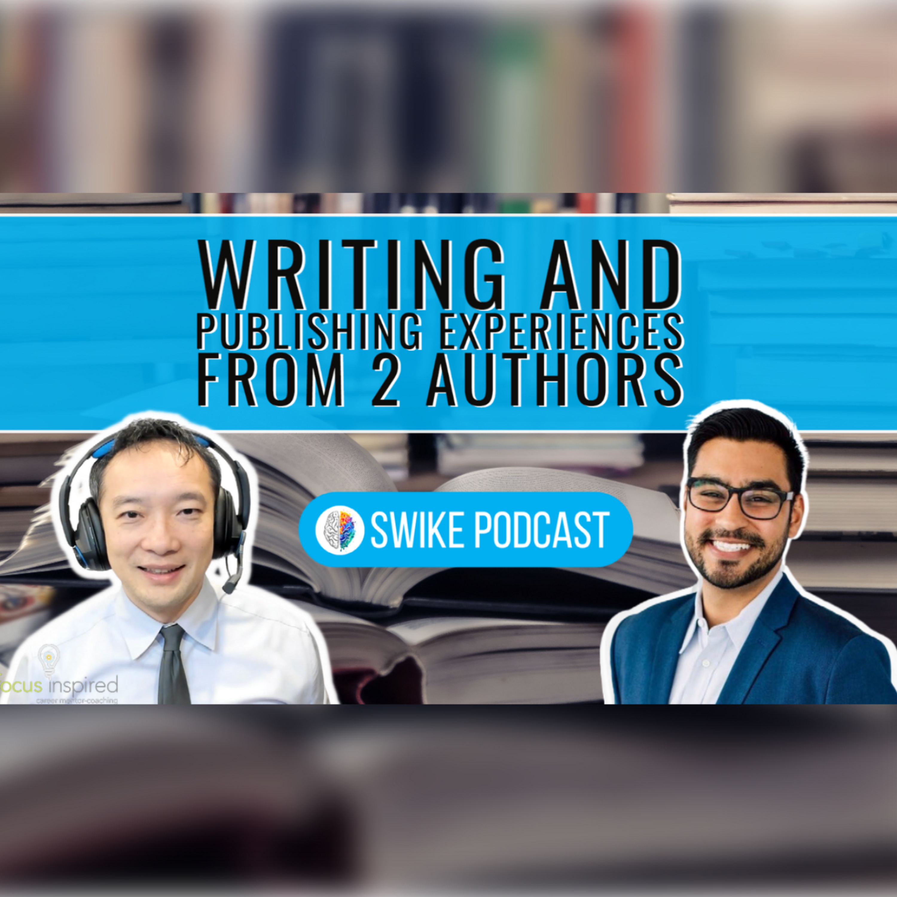 Writing and publishing experiences from 2 authors Adam Rodricks | SWIKE Podcast (AR-002)