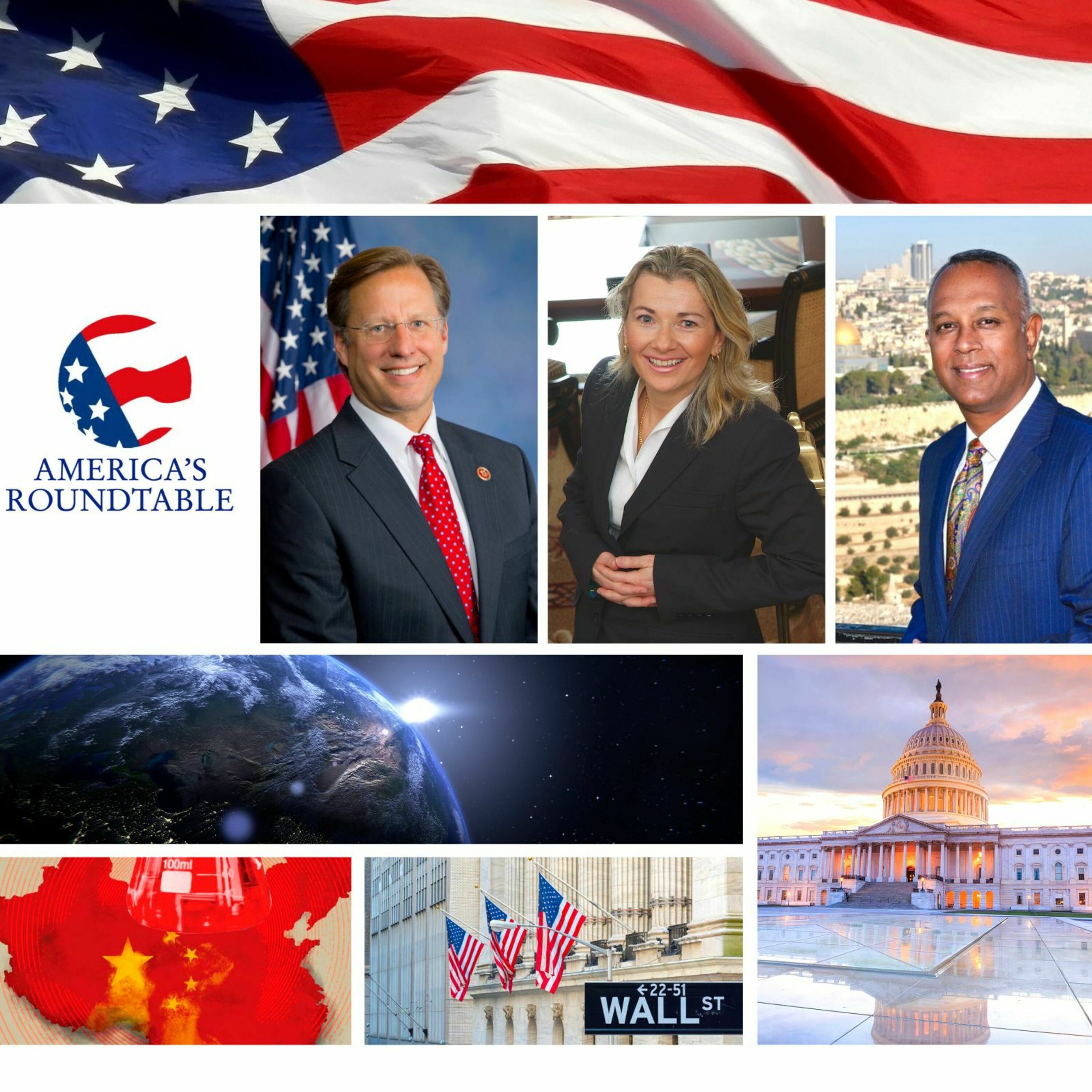 America's Roundtable Conversation with Dave Brat | State of the US Economy | US-Israel Relations | US-China Tensions