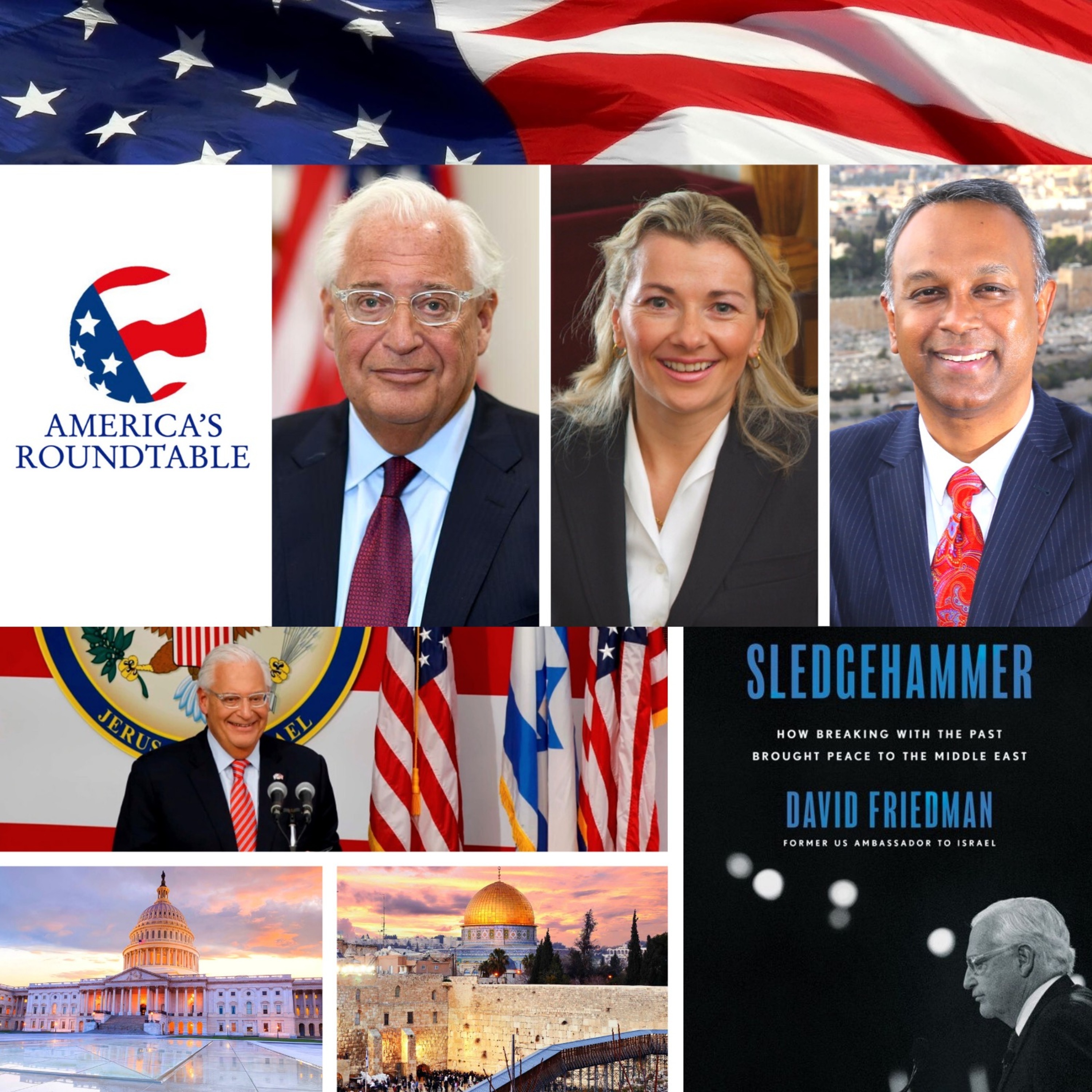 David M. Friedman | US Ambassador to Israel (2017-2021) | Author — Sledgehamer | The Abraham Accords | US-Israel Ties | The Middle East
