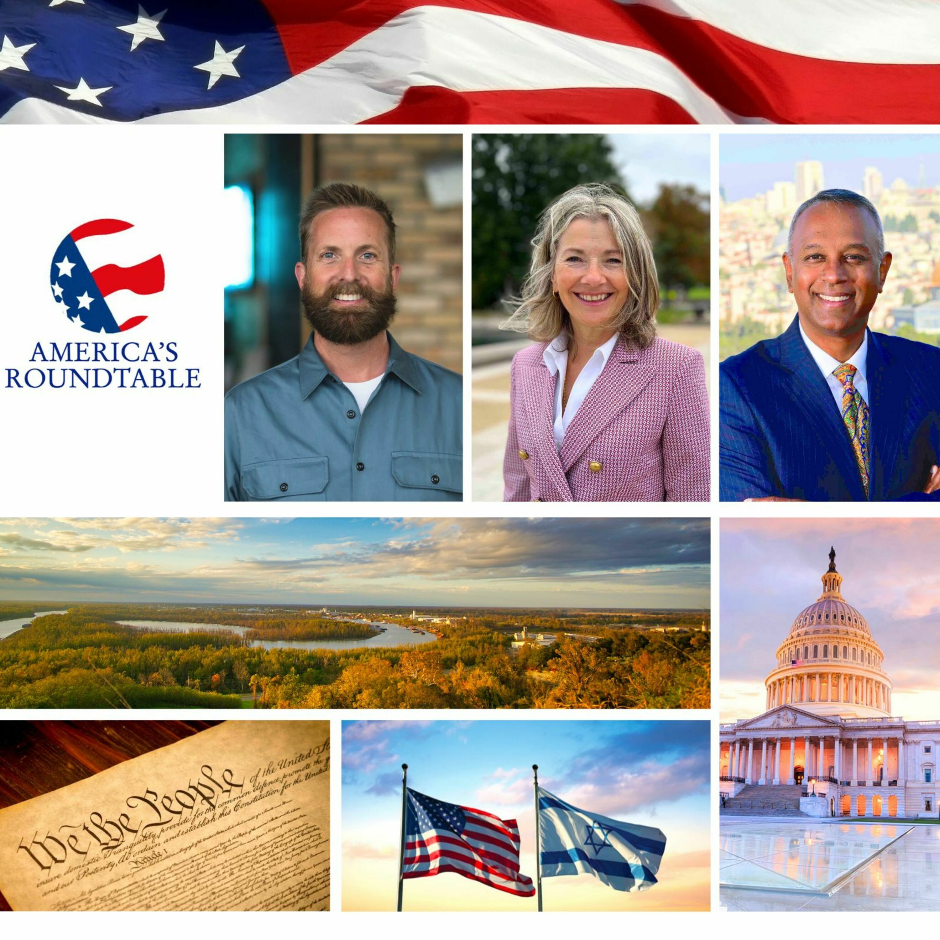 America's Roundtable with Geoff Eckart | America's National Day of Prayer | Addressing America's Challenges | The Rise of Anti-Semitism and the Dangerous Anti-Israel Sentiment Across America's College Campuses