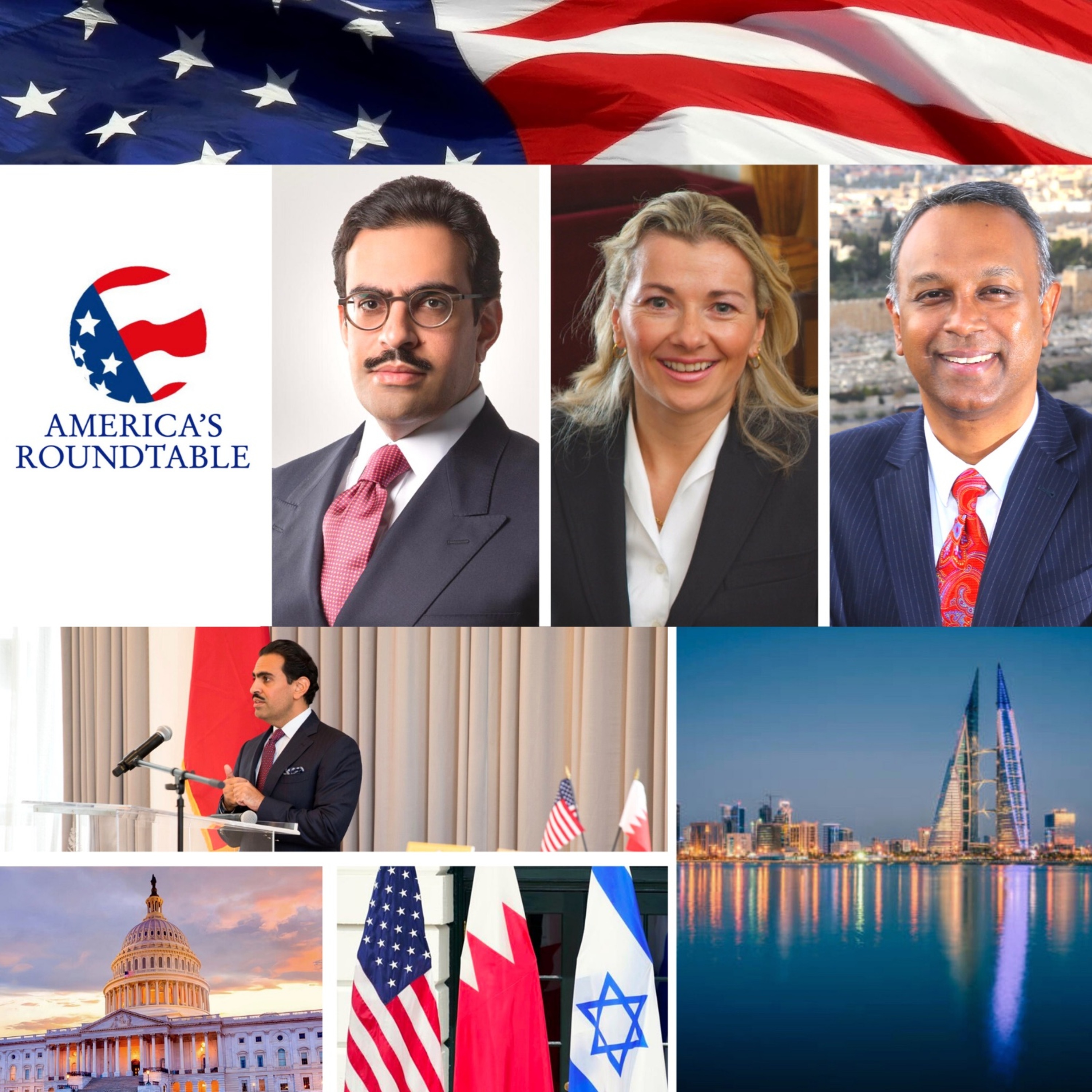 Ambassador Abdulla Al Khalifa | The U.S. - Bahrain Partnership | U.S. - Bahrain Free Trade Agreement | The Abraham Accords | Strengthening Economic and Security Ties