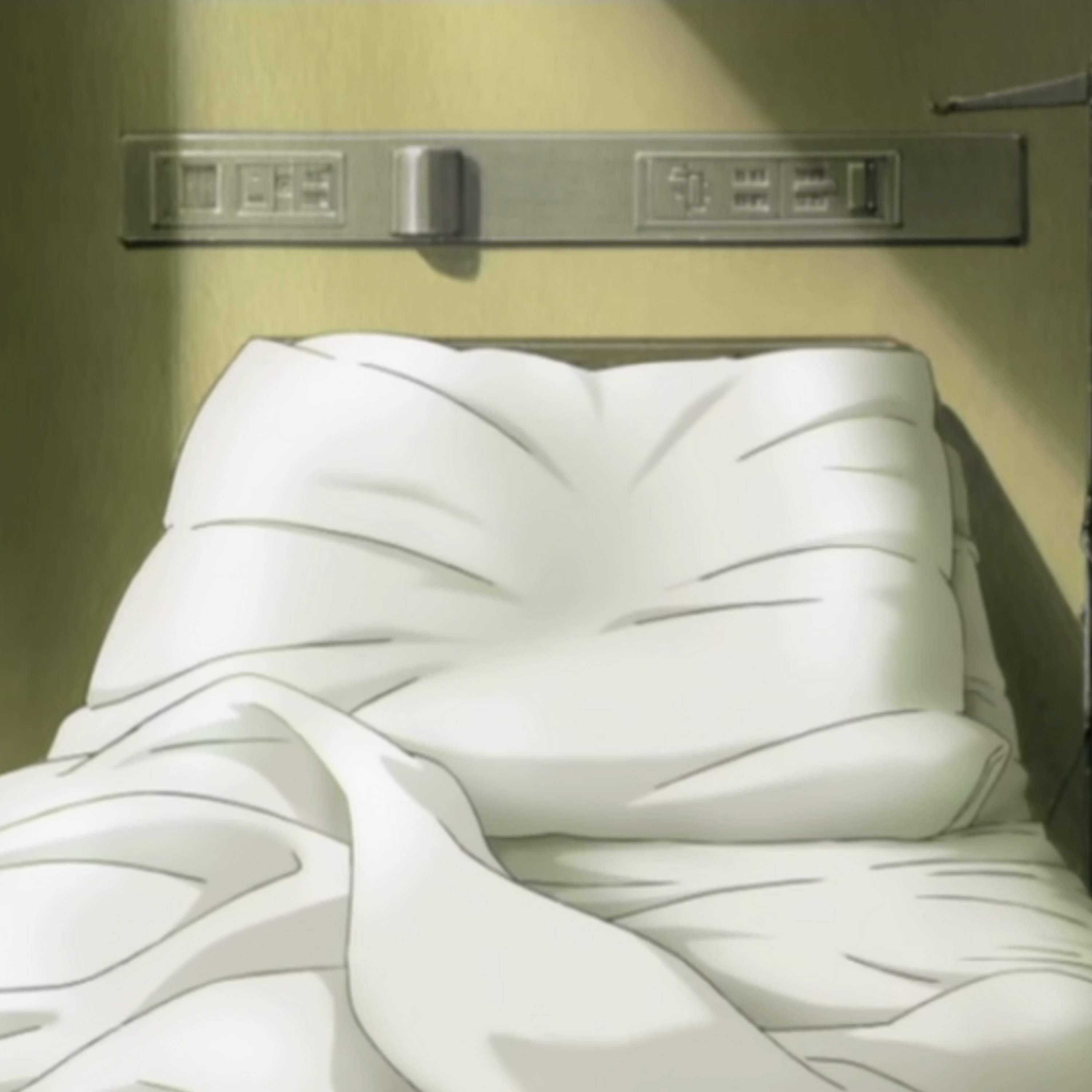 Кровать сверху аниме