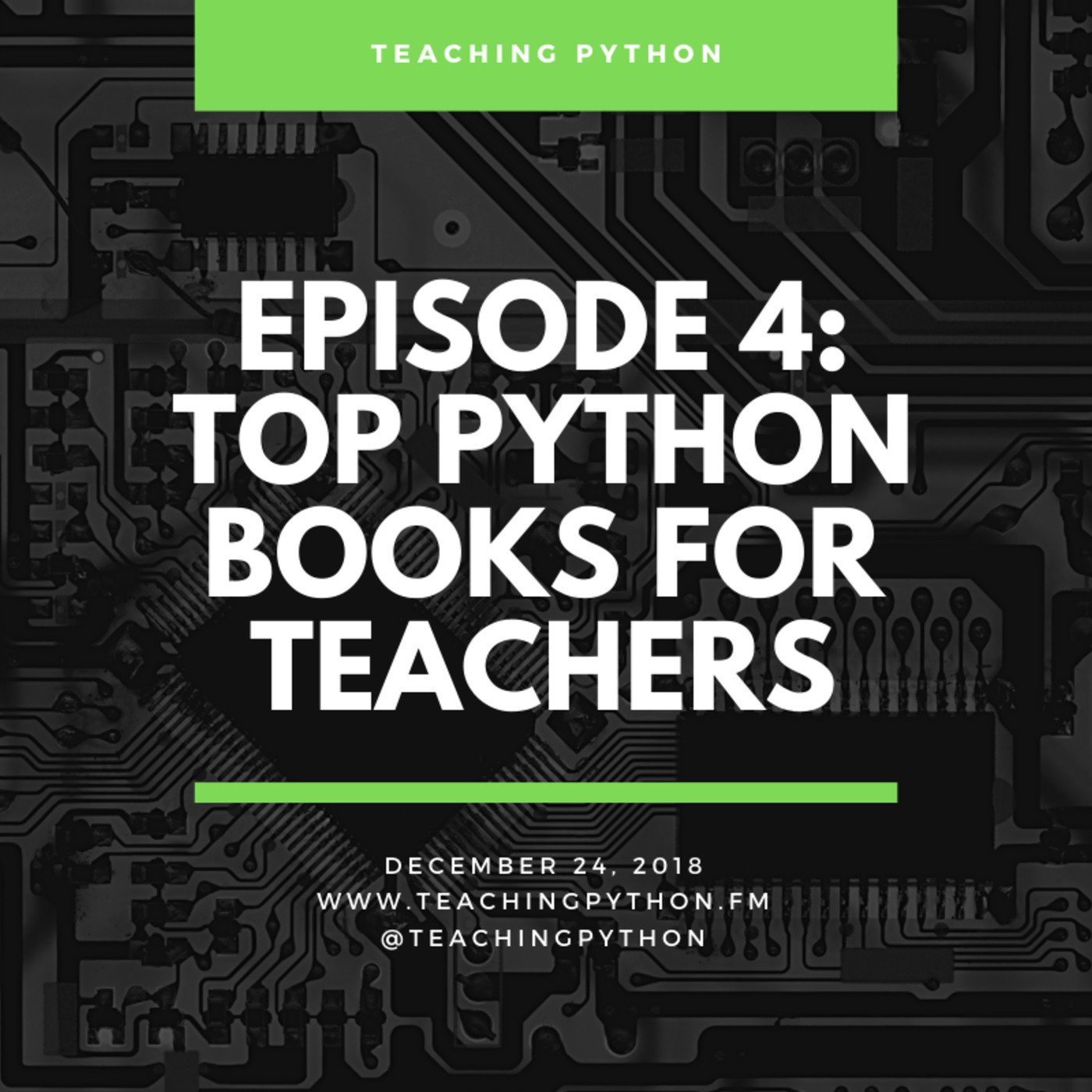 Teaching Python Episode 4: Top Python Books For Teachers