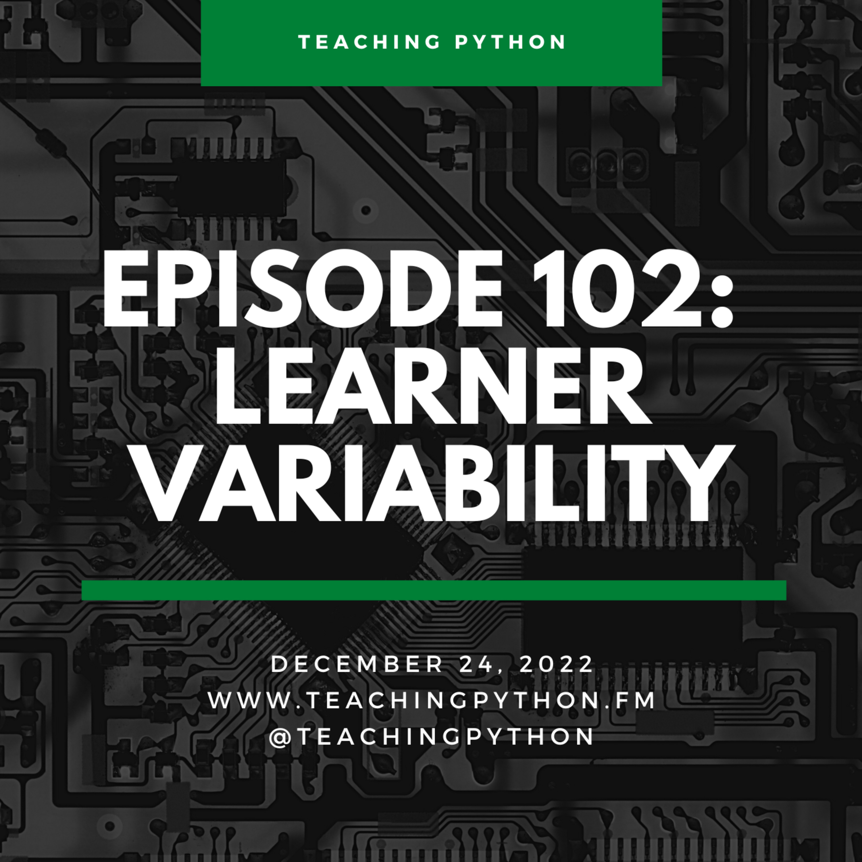 Episode 102: The Learner Variability Project