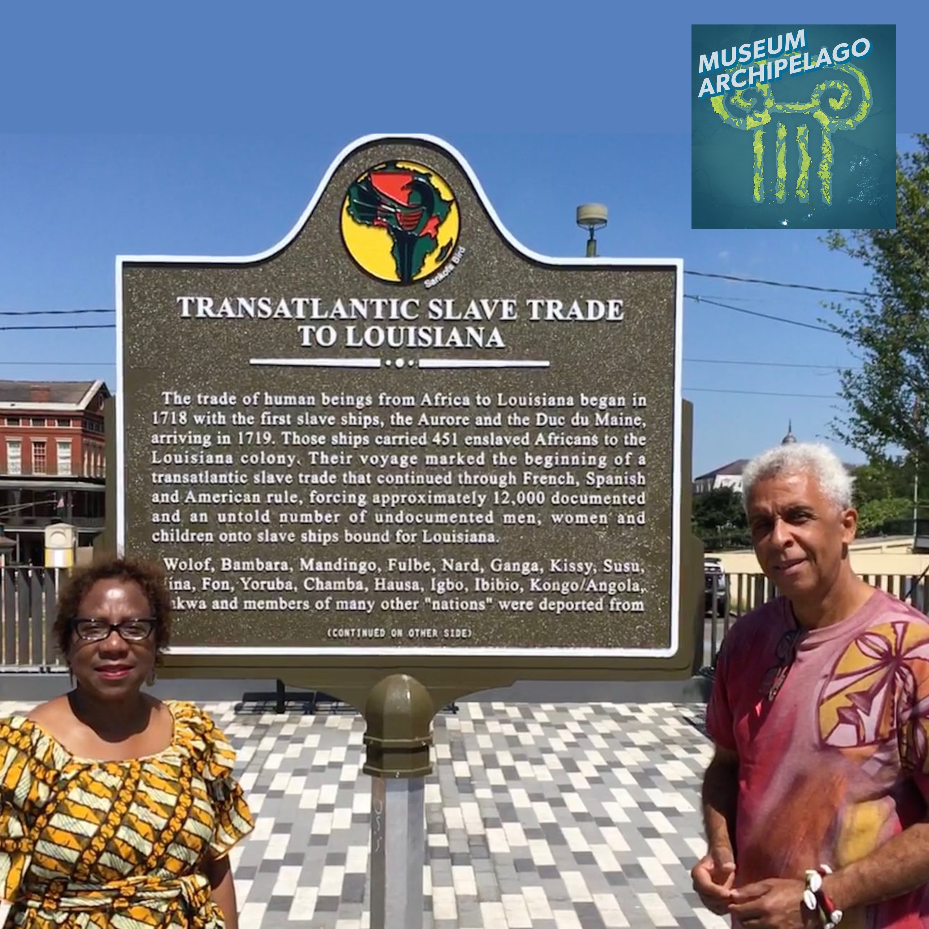 42. Freddi Williams Evans and Luther Gray Are Erecting Historic Markers on the Slave Trade in New Orleans